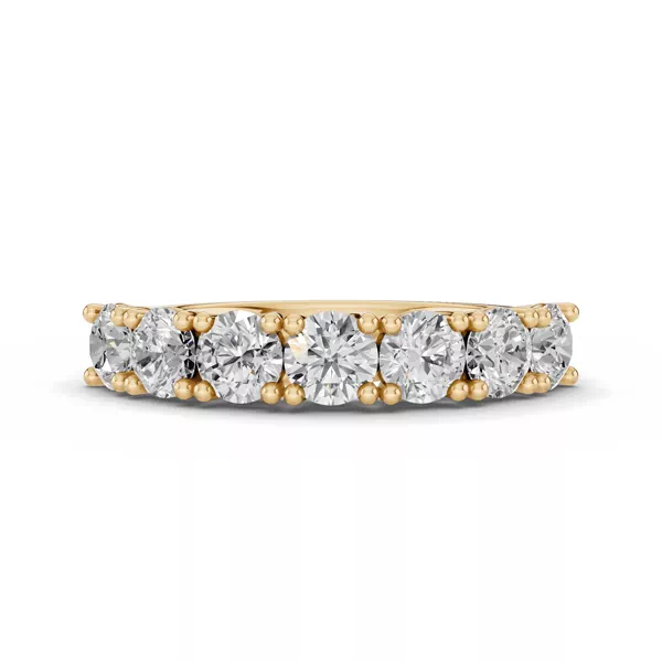 Signature Hearts & Arrows  Trellis Seven-Stone Diamond Band (1.50 ct. tw.)