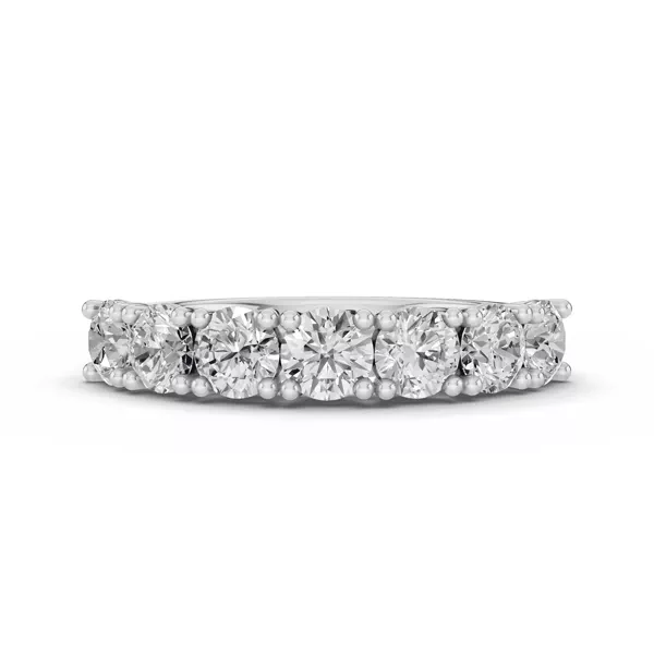 Signature Hearts & Arrows  Trellis Seven-Stone Diamond Band (1.50 ct. tw.)