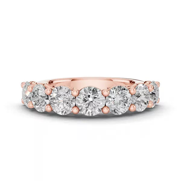 Sculpted Heart 7-Stone Diamond Band (3.00 ct. tw.)