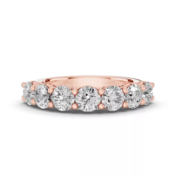 Sculpted Heart 7-Stone Diamond Band (2.00 ct. tw.)