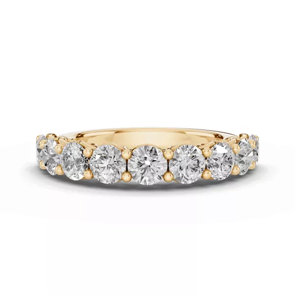 Sculpted Heart 9-Stone Diamond Band (2.00 ct. tw.)