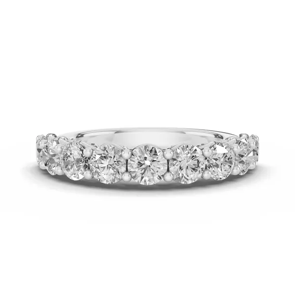 Sculpted Heart 9-Stone Diamond Band (2.00 ct. tw.)