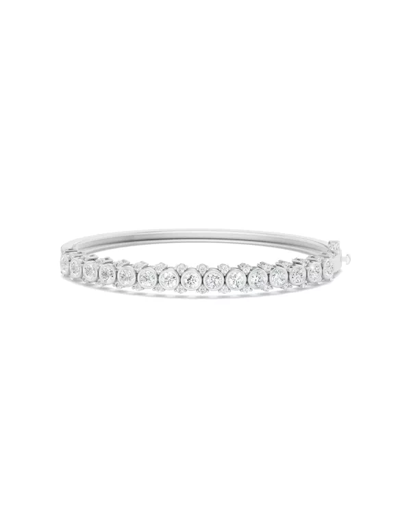 Bezel Line Lab Diamond Bangle (3.50 ct. t.w.)