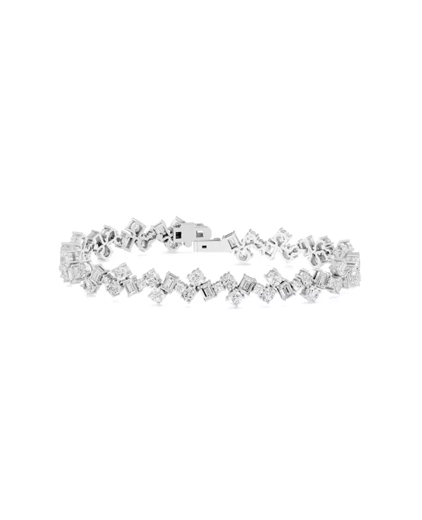 Mixed Shape Ensemble Lab Diamond Bracelet (11 ct. tw.)
