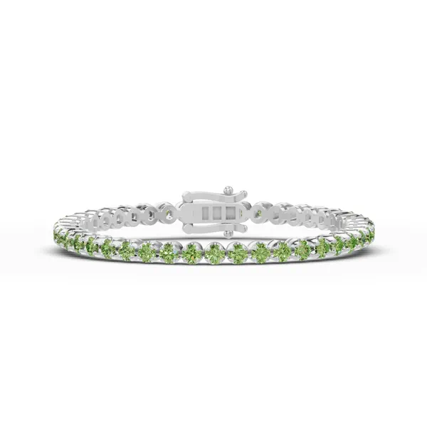 Peridot Tennis Bracelet