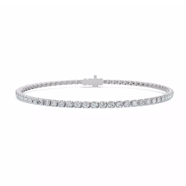 U-Prong Lab Diamond Tennis Bracelet (2.30 ct. tw.) - 8 In.