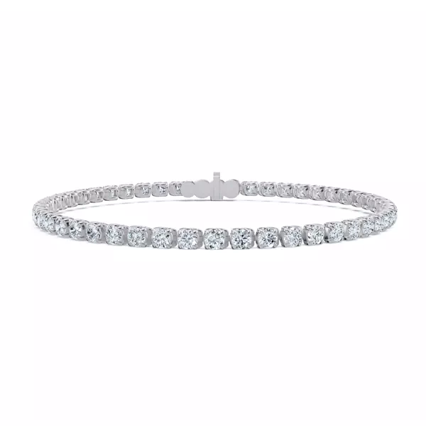 U-Prong Lab Diamond Tennis Bracelet (3.80 ct. tw.) - 6.5 In.