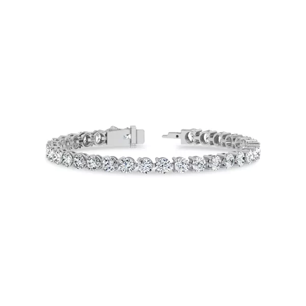 Three-Prong Lab Diamond Tennis Bracelet (10 ct. tw.) - 6.5 In.