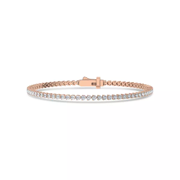 Three-Prong Lab Diamond Tennis Bracelet (2 ct. tw.)