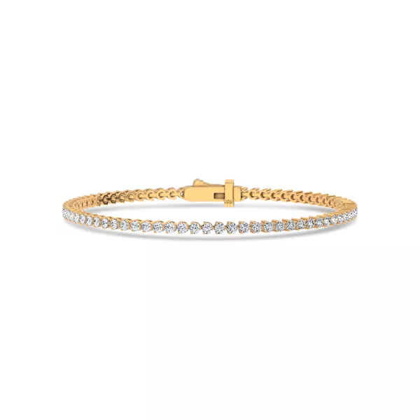Three-Prong Diamond Tennis Bracelet (2 ct. tw.) - 6.5 In.