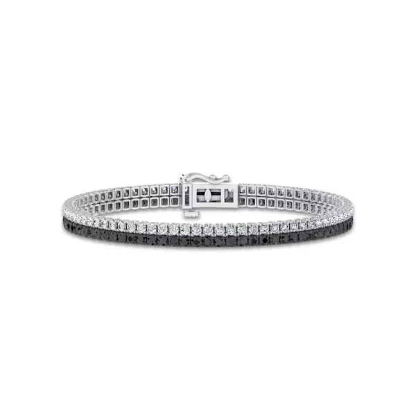 Midnight Runway Lab Diamond Tennis Bracelet (3.43 ct. tw.) by Christian Siriano