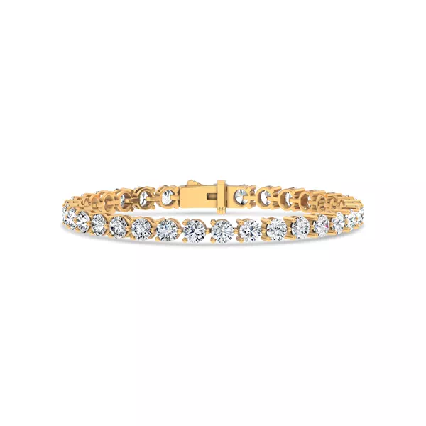 Three-Prong Lab Diamond Tennis Bracelet (11 ct. tw.) - 6.5 In.