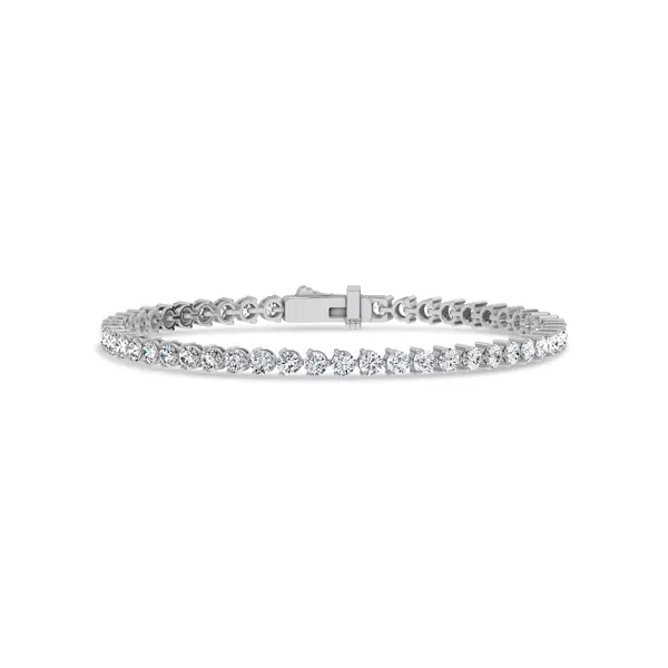 Three-Prong Lab Diamond Tennis Bracelet (4 ct. tw.) - 6.5 In.