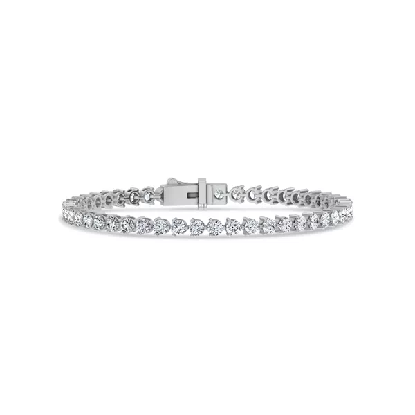 items Three-Prong Lab Diamond Tennis Bracelet (5 ct. tw.)