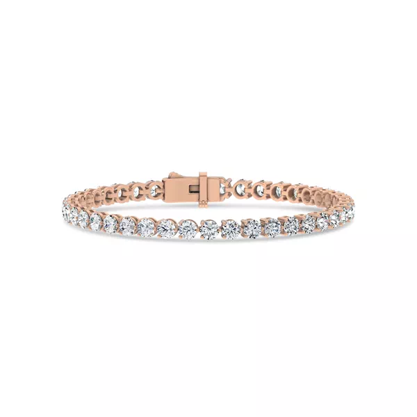 Three-Prong Diamond Tennis Bracelet (7 ct. tw.) - 6.5 In.
