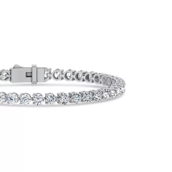 Three-Prong Lab Diamond Tennis Bracelet (7 ct. tw.) - 6.5 In.