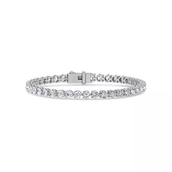 Three-Prong Diamond Tennis Bracelet (7 ct. tw.) - 7.5 In.
