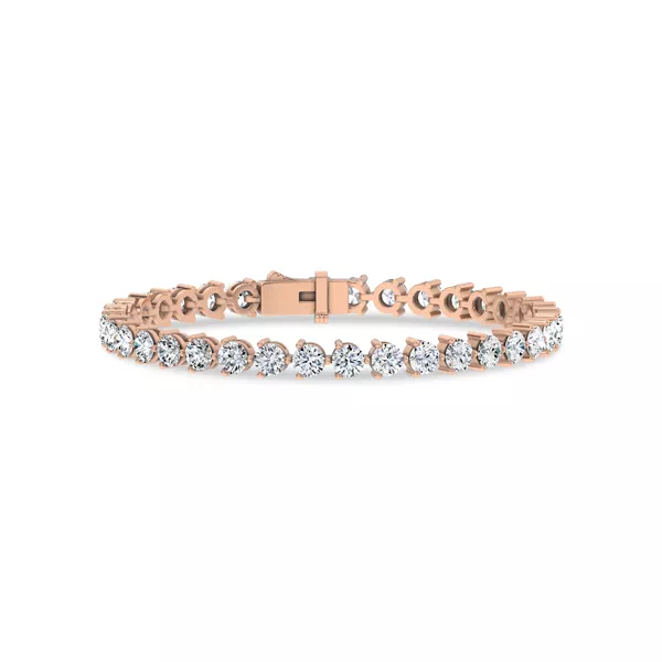 Three-Prong Lab Diamond Tennis Bracelet (9 ct. tw.) - 7.5 In.