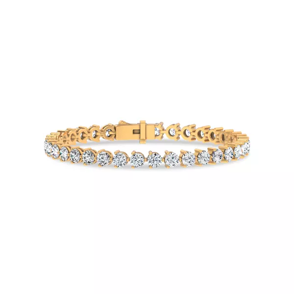 Three-Prong Diamond Tennis Bracelet (9 ct. tw.) - 7.5 In.