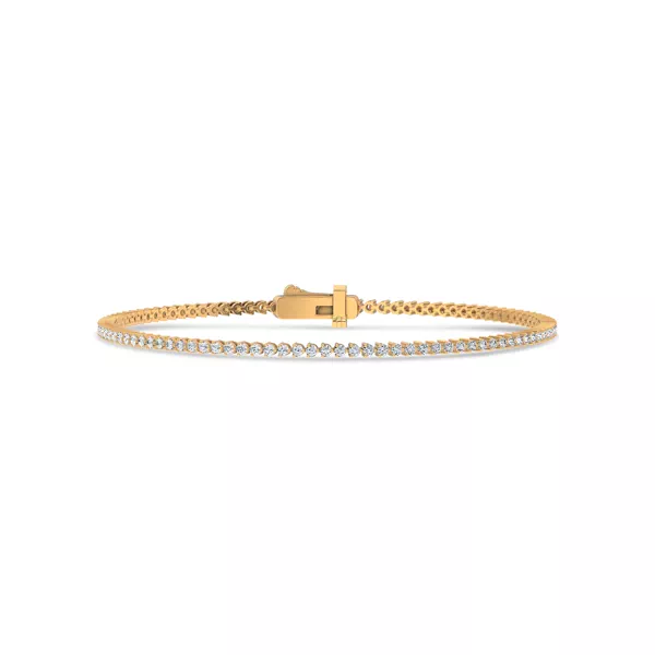 Three-Prong Lab Diamond Tennis Bracelet (1 ct. tw.)