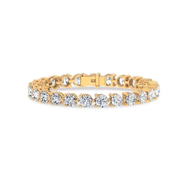 Three-Prong Lab Diamond Tennis Bracelet (15 ct. tw.) - 6.5 In.