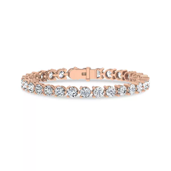 Three-Prong Lab Diamond Tennis Bracelet (12 ct. tw.) - 7.5 In.