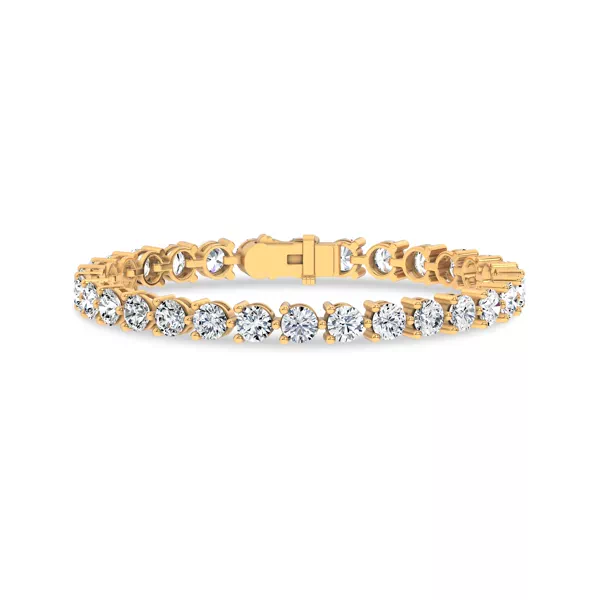 Three-Prong Diamond Tennis Bracelet (12 ct. tw.) - 6.5 In.