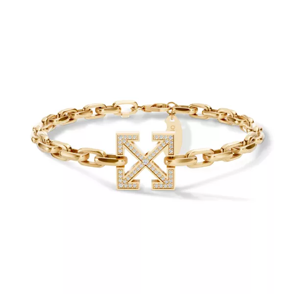 Double Arrow Lab Diamond Bracelet by Off-White