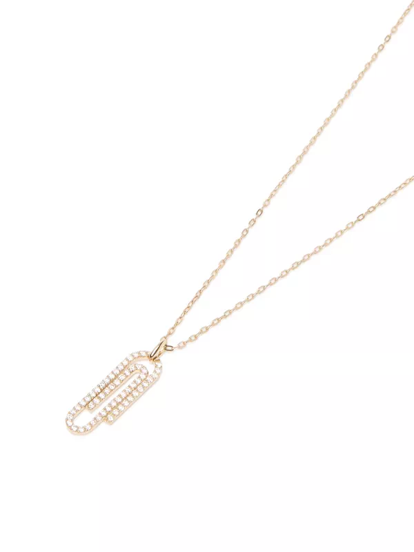 Paperclip Lab Diamond Necklace by Off-White
