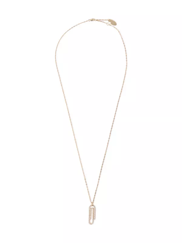 Paperclip Lab Diamond Necklace by Off-White