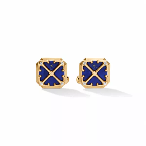 Double Arrow Lapis Cuff Links by Off-White