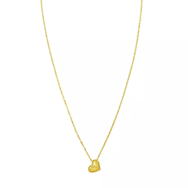 Mini Puff Heart Sway Necklace