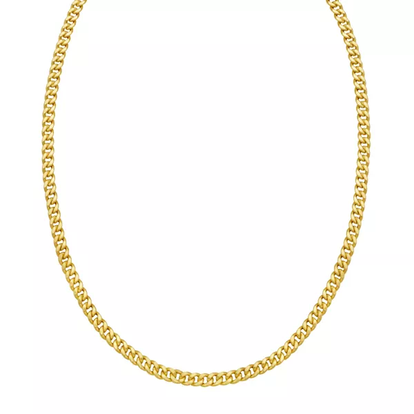 Petite Cuban Gold Necklace