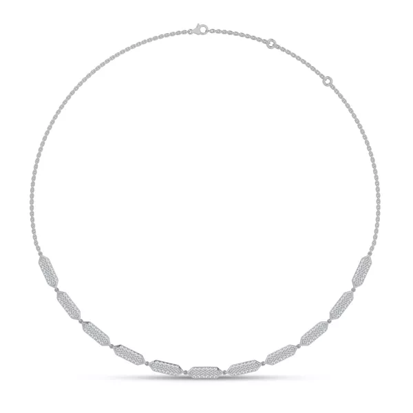 Corza Pavé Link Lab Diamond Necklace by Christian Siriano