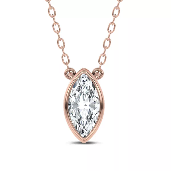 Maravina Bezel Lab Pendant by Christian Siriano