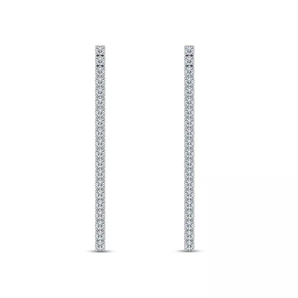 Ligne Diamond Drop Earrings (5/8 ct. tw.)