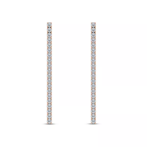 Ligne Diamond Drop Earrings (5/8 ct. tw.)
