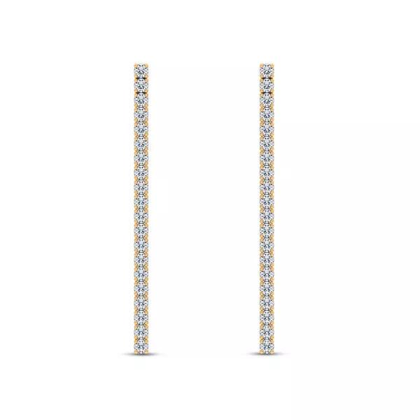 Ligne Diamond Drop Earrings (5/8 ct. tw.)