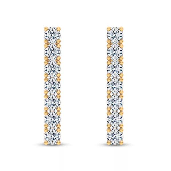 Ligne Diamond Drop Earrings (1 ct. tw.)