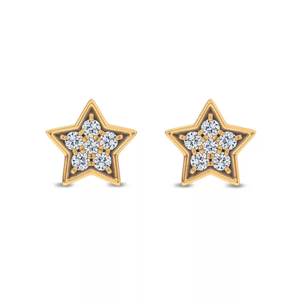 Starbright Lab Diamond Earrings