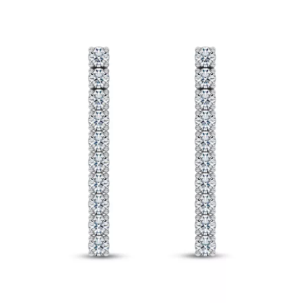 Ligne Diamond Drop Earrings (1/3 ct. tw.)