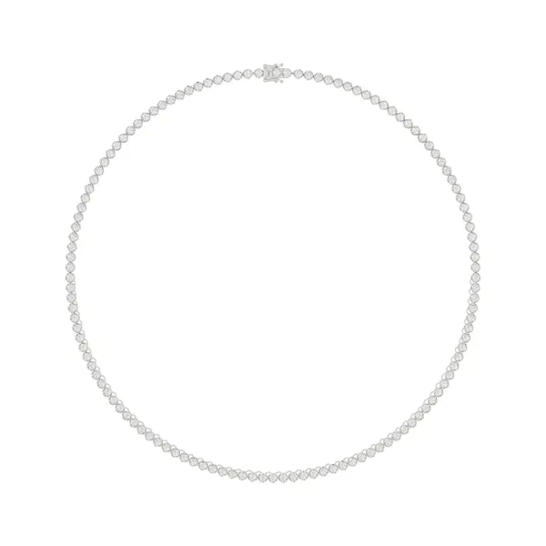 U-Prong Lab Diamond Tennis Necklace (7 ct. tw.)