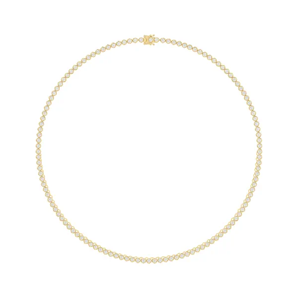 U-Prong Lab Diamond Tennis Necklace (7 ct. tw.)