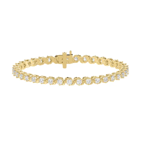 Swirl Lab Diamond Tennis Bracelet (3 ct. tw.)