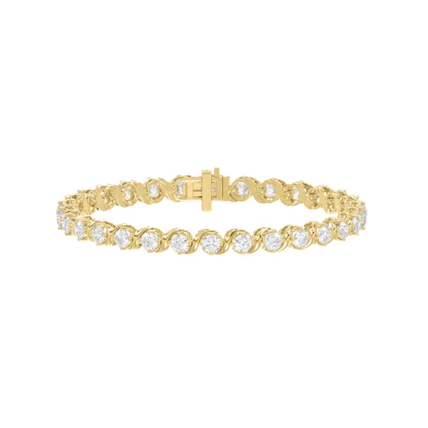 Swirl Lab Diamond Tennis Bracelet (5 ct. tw.)