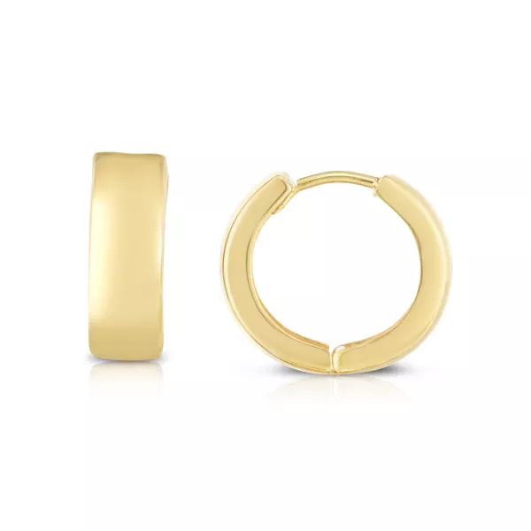Petite Huggie Hoop Earrings (15mm)
