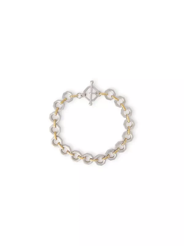 Hex Nut Link Toggle Bracelet by Off-White