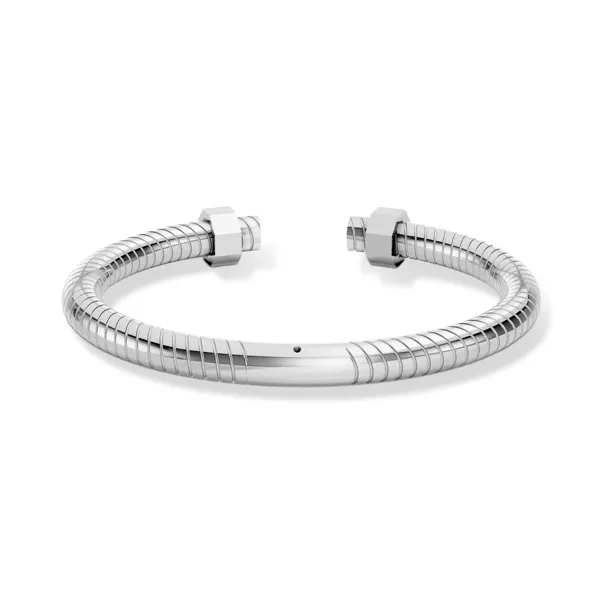 Hex Nut Cuff Bracelet by Off-White