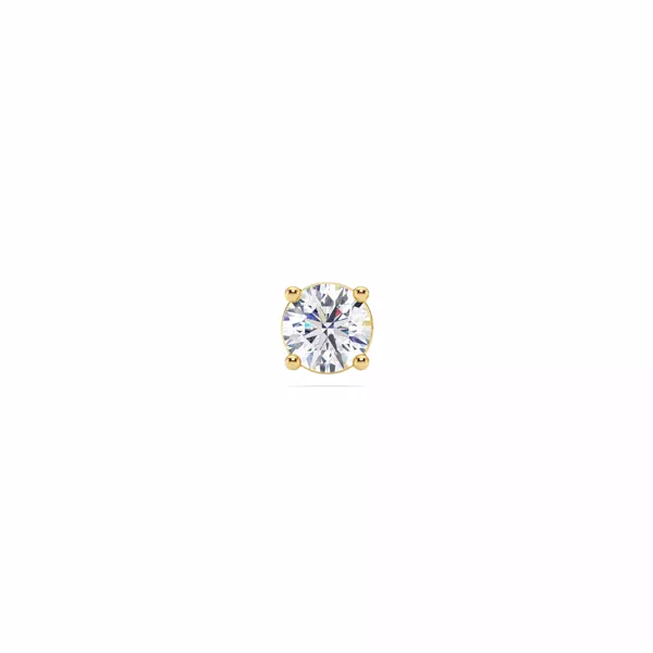 Single Diamond Stud Earring (3/8ct)
