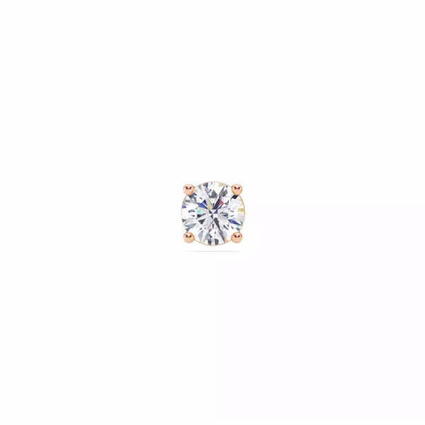 Single Diamond Stud Earring (1/2ct)